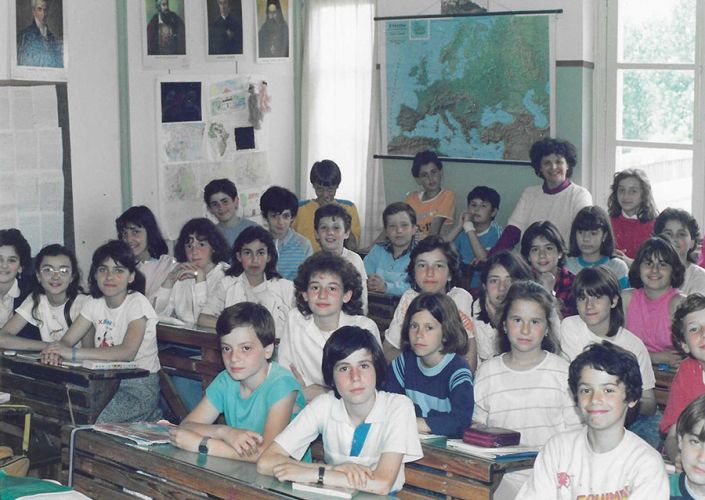 Με τους πανέμορφους συνοδούς μου..